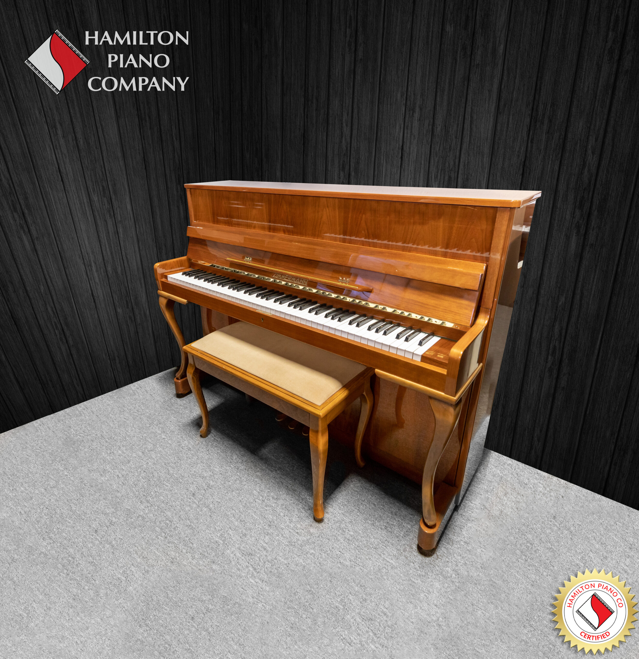 Zimmerman Upright Hamilton Piano Company