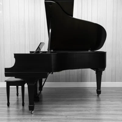 A 1911 Steinway A piano in a beautiful hand-rubbed satin ebony finish with nickel hardware.