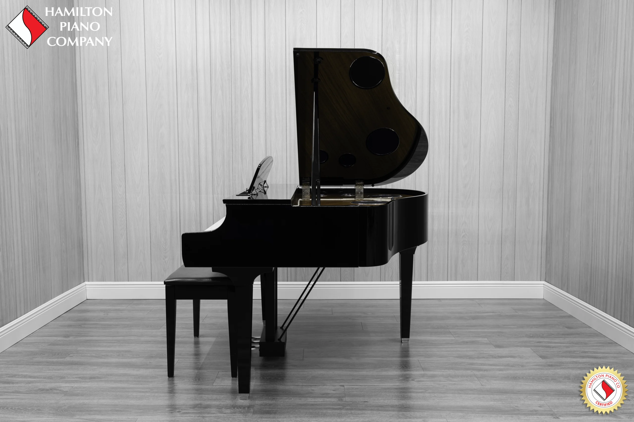 Yamaha CLP-795GP digital grand piano in polished ebony finish