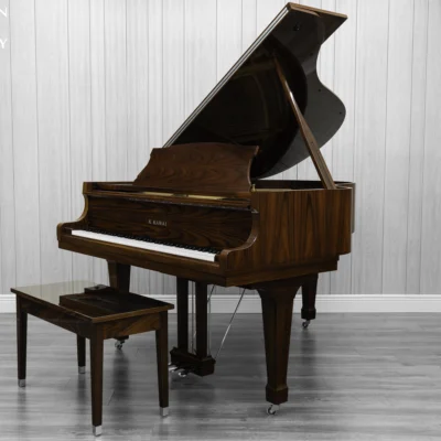 Kawai KG-2D baby grand piano finished in high-polish rosewood
