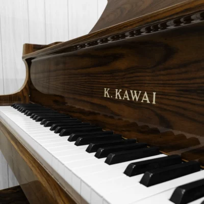 Kawai KG-2D baby grand piano finished in high-polish rosewood