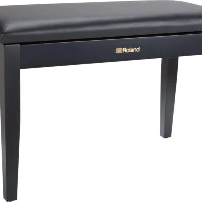 Roland RPB-D100BK duet piano bench finished in satin black.