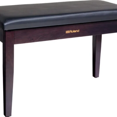 Roland RPB-D100RW duet piano bench finished in rosewood.