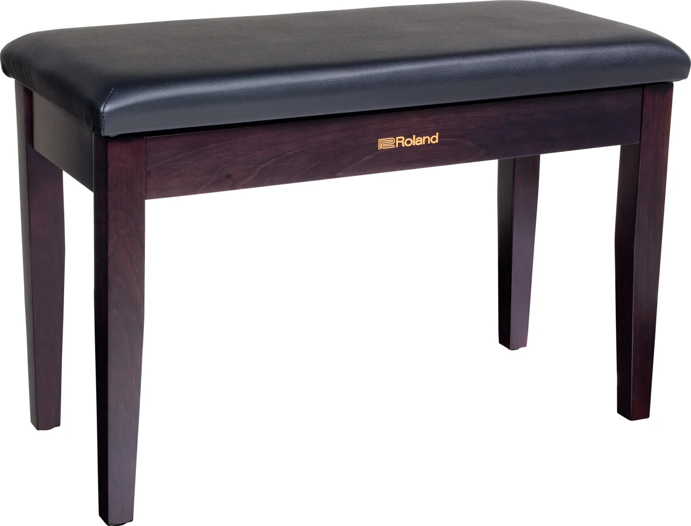 Roland RPB-D100RW duet piano bench finished in rosewood.